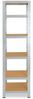 shelfplaza HOME 230x60x60 cm Schwerlastregal in grau-verzinkt mit 6 Böden und 145 kg Traglast pro Boden Bild 5