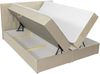 Boxspringbett 'Paremo M24', beige, 180x200 cm Bild 3