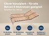 Betten-ABC Max1 K+F – Lattenrost zur Selbstmontage mit Kopf- und Fußteilverstellung, Holm durchgehend, Größe: 90 x 200 cm Bild 3