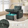 LVHOM Einzelsofa mit Handyhalterung, Polsterliege mit Bettkasten und Seitentaschen, Relaxsessel Schlafsofa mit versteckten Stauraum Bild 4
