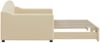 vidaXL Tagesbett Ausziehbar Creme 90x200 cm Stoff 3197534 Bild 4