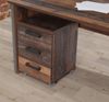 Rollcontainer CLIF 3 Schubladen Optik: Old Wood Vintage von Forte Bild 2