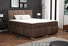 Boxspringbett Schlafzimmerbett VINCENZA 160x200cm in Stoff Preston Bild 1