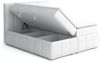 Boxspringbett Schlafzimmerbett VINCENZA 160x200cm in Stoff Preston Bild 2