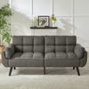 Jiexi Sofa Schlafsofa Länge inklusive Armlehnen 180cm Klappbares Verstellbare Bild 2