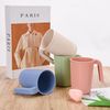Unbreakable Trinkbecher Set 350ml 4er Tasse Griff BPA-frei Bild 3