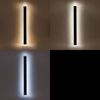 esotec LED Außen-Wandleuchte Solar Design Panel Smart Light CCT H=95cm Fernbedienung 400lm 102653, 3 Lichtfarben einstellbar, automatisch EIN/AUS: ja, LED fest integriert, warmweiß, kaltweiß, tageslichtweiß, Fernbedienung, Solar, spritzwassergeschützt,... Bild 4