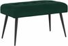 vidaXL Bank mit Knopfheftung Dunkelgrün 80 x 40 x 46 cm Samt 42038517 Bild 2