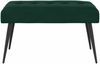 vidaXL Bank mit Knopfheftung Dunkelgrün 80 x 40 x 46 cm Samt 42038517 Bild 5