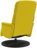 vidaXL Relaxsessel mit Fußteil Gelb Samt 356687 Bild 5
