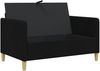 vidaXL Sofa mit Stauraum Schwarz 122 x 78 x 87 cm Polyester 42036893 Bild 4