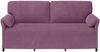 vidaXL 3-Sitzer-Sofa Lila 198 x 83 x 95 cm Samt 42033980 Bild 3