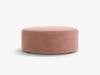 Micadoni Pouf Dia 90cm Samt Salvador Rosa Bild 2