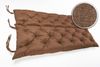 sunnypillow Bankauflage Bankauflage Stuhlkissen viele Farben und Größen zur Auswahl, 100x50x50cm braun Bild 4