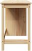 vidaXL Schreibtisch Braun 112 x 50 x 75 cm Massivholz Kiefer 42032396 Bild 5