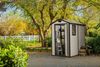 Dmora Gartenhaus Cranbrook, Gartenhütte, Gartenhaus, Werkzeugschuppen, 130x192 h198 cm, Beige Bild 4
