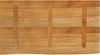vidaXL Tischplatte mit Baumkante 120x60x2,5 cm Massivholz Mango 370552 Bild 5