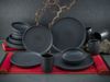 Uno Black Lava Stone, Kombiservice 16-tlg (mo) Bild 2