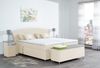Meisterbetten Boxspringbett Huss 120x200 in VS-Creme, Matratzenbezug Nano, Ergoflex-Topper Bild 4