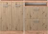 Küchenschrank für Dachschrägen R-Line Artisan-Eiche 120 cm 2er Set Vicco Bild 4