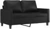 vidaXL 2-Sitzer-Sofa Schwarz 120 cm Kunstleder 359132 Bild 2