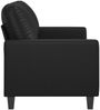 vidaXL 2-Sitzer-Sofa Schwarz 120 cm Kunstleder 359132 Bild 4