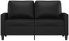 vidaXL 2-Sitzer-Sofa Schwarz 120 cm Kunstleder 359132 Bild 3