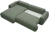 Vente-unique - MONELIA Sofa Stoff Grün - B 167 cm x H 81 cm x L 270 cm Bild 5