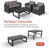 Allibert Loungeset Victoria Monaco mit Tisch Lyon anthrazit - Premium - Rattanoptik, wetterfest Bild 3