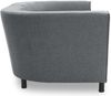 Gartenlounge Sofa 2-Sitzer Brandie 206x77x103 Outdoorbezug dunkelgrau Bild 3