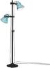 vidaXL Stehleuchte 25 W Blau 25x25x90/140 cm E27 371846 Bild 2