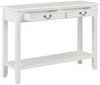 vidaXL Konsolentisch Weiß 110 x 35 x 80 cm Holz [249900] Bild 2