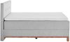 Boxspringbett Calais / Catania, Webstoff, Grau, 122 x 116 x 209 cm Bild 3
