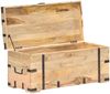 vidaXL Truhe 90x40x40 cm Mango Massivholz 289634 Bild 2