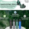 AOPREL Trinkflasche 1l BPA-Frei Tritan Sport Kohlensäure geeignet Auslaufsicher Bild 5