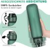 AOPREL Trinkflasche 1l BPA-Frei Tritan Sport Kohlensäure geeignet Auslaufsicher Bild 3