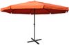 Mendler 'Meran Pro' Sonnenschirm, Gastronomie Marktschirm ohne Volant Ø 5m Polyester/Alu , ohne Schirmständer, terracotta Bild 3