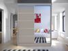 Kleiderschrank Metropolis III, mit RGB LED Beleuchtung, Farbe: Cashmere Bild 2