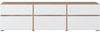 INOSIGN Lowboard Cross, moderne grifflose TV-Kommode,3 Klappen/3 Schubkästen, Breite 180 cm, TV-Schrank mit viel Stauraum, TV-Board Bild 4