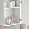 SoBuy BZR19-W Hängeschrank, MDF, Lackiert, Weiß, 40 x 52 x 23 cm Bild 5