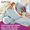 Linodino Kindersofa Spielsofa I aus Schaumstoff Bausteine I Spielcouch für Kinder, 3 Jahre Garantie Bild 3