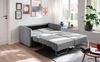 Sofa Milano von Benformato mit zwei einzeln ausziehbaren Schlaffunktionen Luxus-Mikrofaser Bild 3