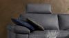 KAWOLA Sofa LOLA Ecksofa Stoff schwarz mit motorischer Relaxfunktion Recamiere rechts 82 x 178 x 233 cm Bild 5