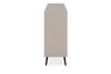 Finori Arona 51B Sideboard, sand / schwarz | Sideboard für Wohnzimmer | Maß: B x H x T ca. 175 x 90 x 38 cm | Sideboard mit 4 Türen und 1 Schubkasten Bild 5