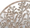 vidaXL Gartenspiegel Sand 60x2,5 cm Eisen Rund 318371 Bild 5