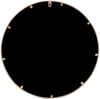 vidaXL Gartenspiegel Sand 60x2,5 cm Eisen Rund 318371 Bild 4