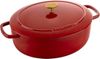 Ballarini 'Bellamonte' Cocotte, Gusseisentopf mit Deckel, Rot Oval 2.2 Bild 4