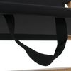 Bambus Campingbank HWC-Q40, Outdoorbank Picknickbank Gartenbank, klappbar Tragegriff Stoff/Textil 117cm ~ schwarz Bild 5