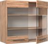 Küchenglasschrank Fame-Line Goldkraft Eiche 80 cm Vicco Bild 3