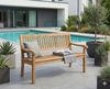 Premium Teak Teakbank Gartenbank Parkbank Kingsbury Armlehnen nachhaltig 150cm Bild 2